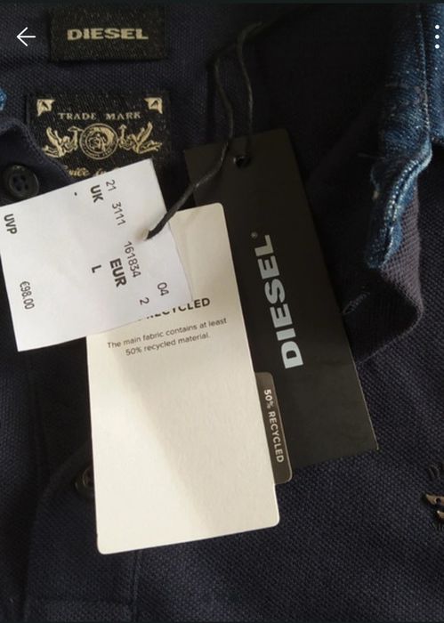 Polo Diesel Azul gola ganga