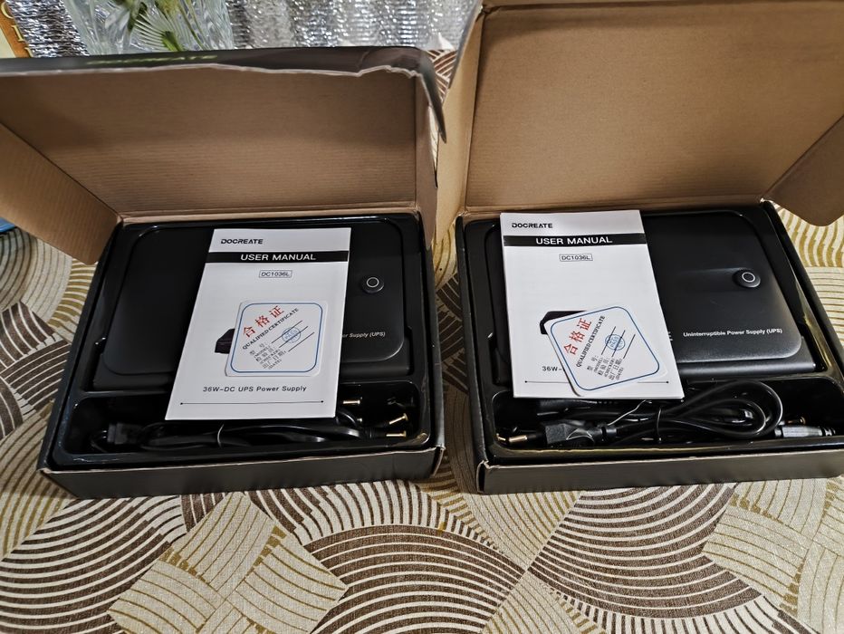 UPS ДБЖ для роутера, камери 36Вт Docreate DC1036L