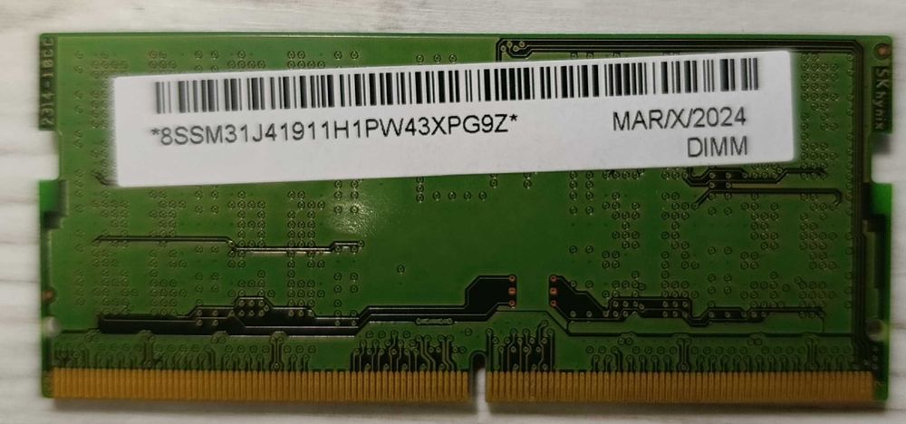 SODIMM 16Gb DDR5 5600MHz Hynix HMCG78AGBSA095N