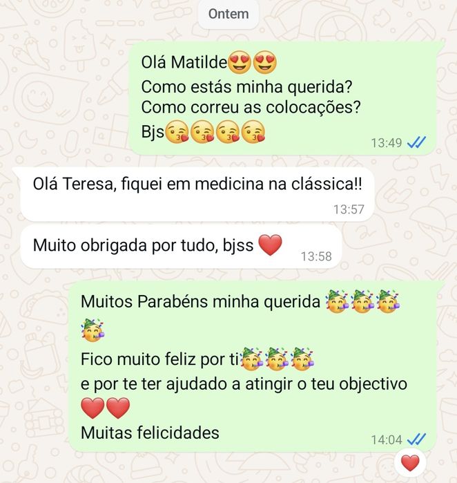 Explicações de Físico-química todos os anos de escolaridade