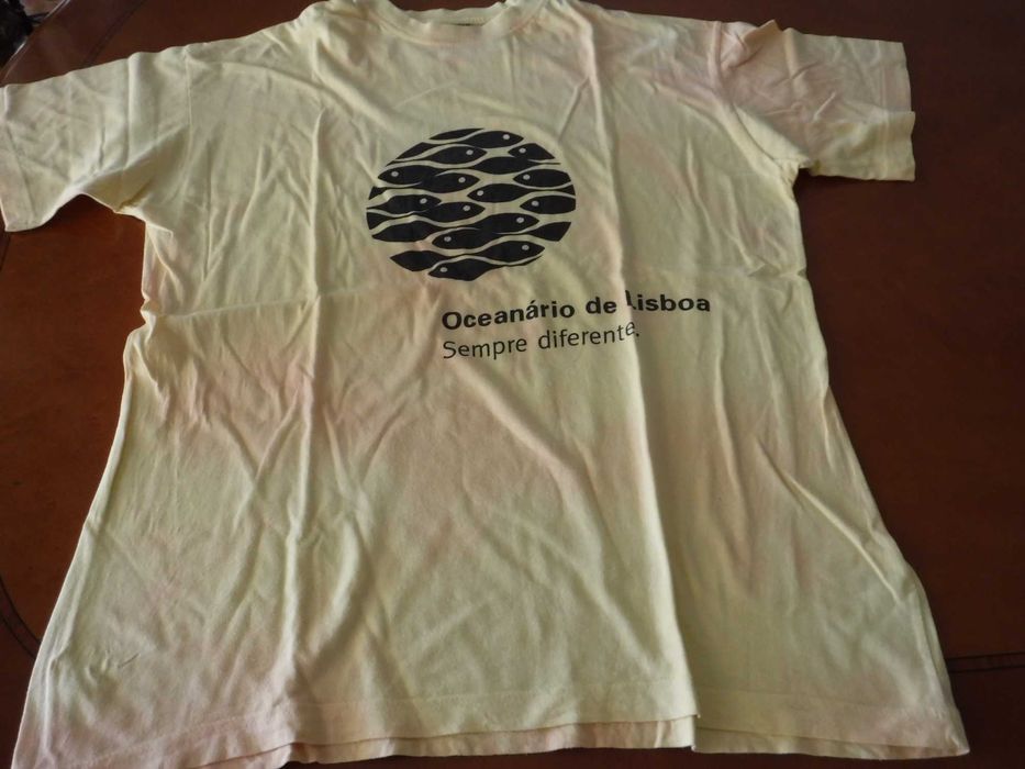 T-shirt do Oceanário manchada - Ao estilo Greenwashing