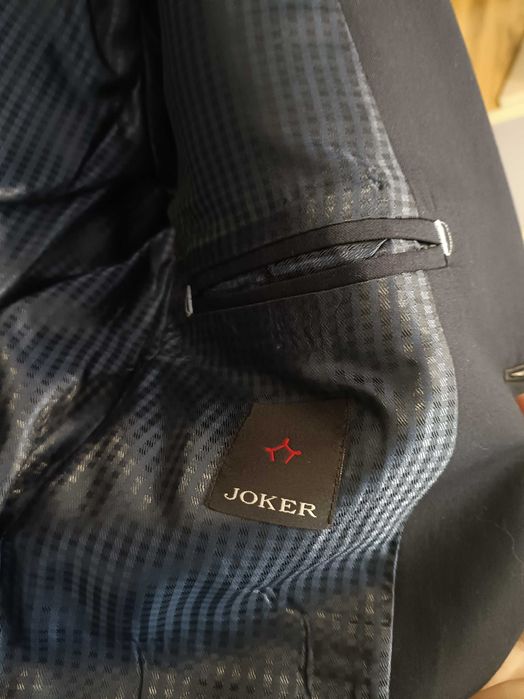 Garnitur męski - młodzieżowy Joker granatowy 164 / 170