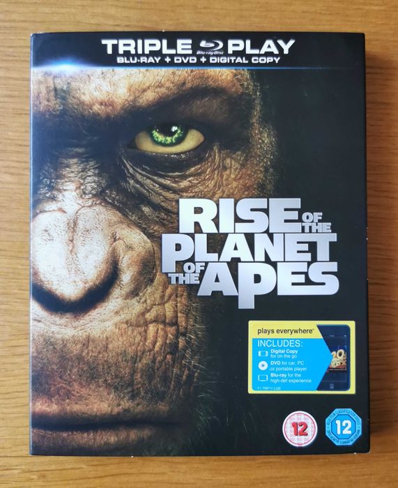 Rise of the Planet of the Apes (Geneza Planety Małp) Blu-ray + DVD (En) (2011)