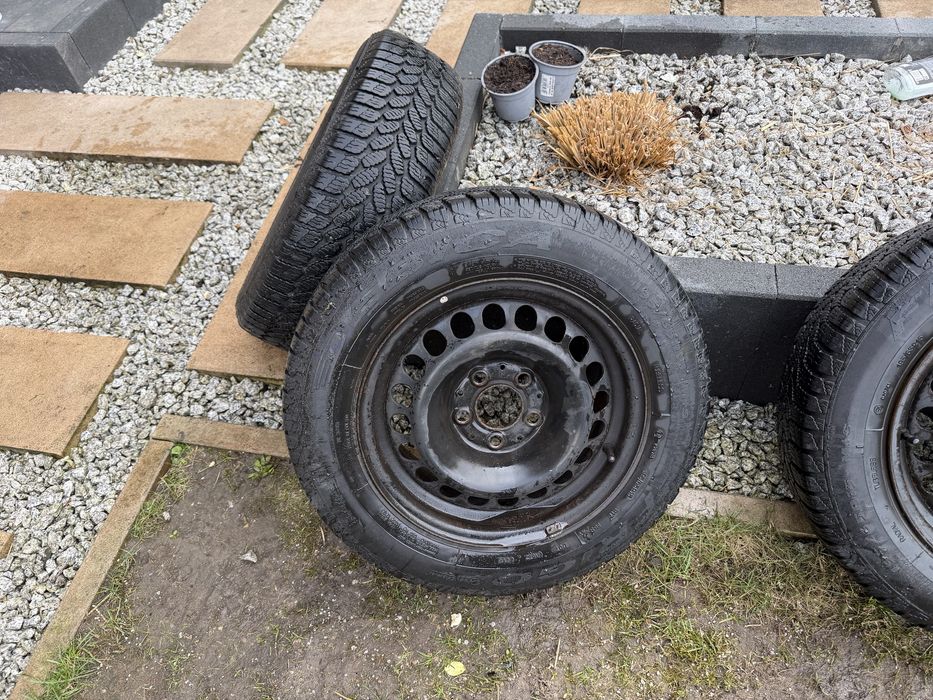 Felgi stalowe 15 5x112 z oponami