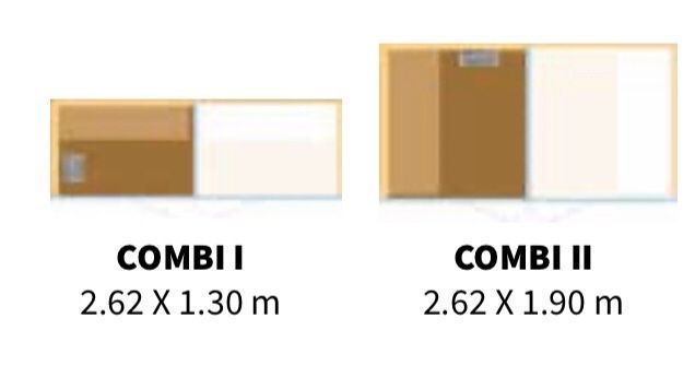 Combi Sauna e Banho Turco 2,62 x 1,30 - DESDE 19.000€