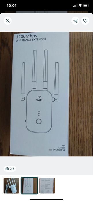 Wzmacniacz sygnału Wi-Fi Joowin JW-WR758AC