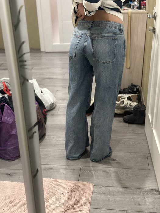 джинсы прямого кроя MONKI