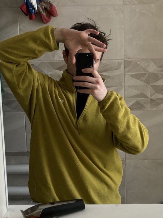 Кофта флісова  the north face zip 1/4 polartec