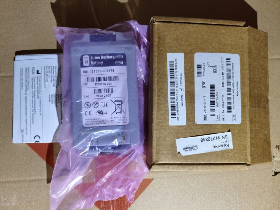 Батарея дефібрилятора LIFEPAK 15  АКБ