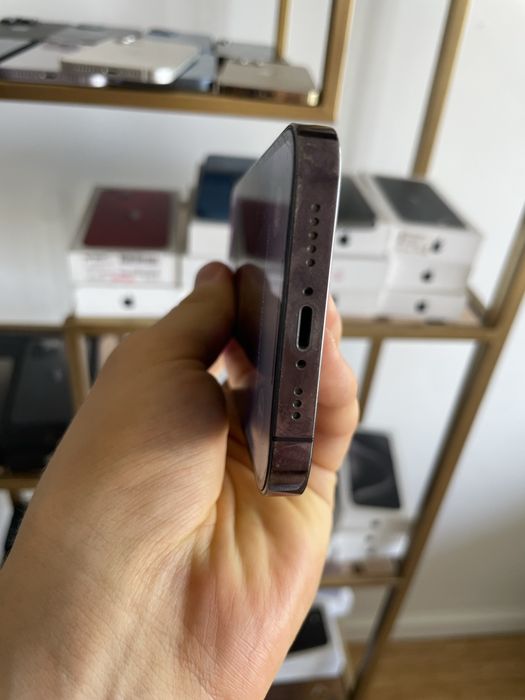 iPhone 14 Pro - Deep Purple - 128gb - 87% kondycji bat. - e-sim