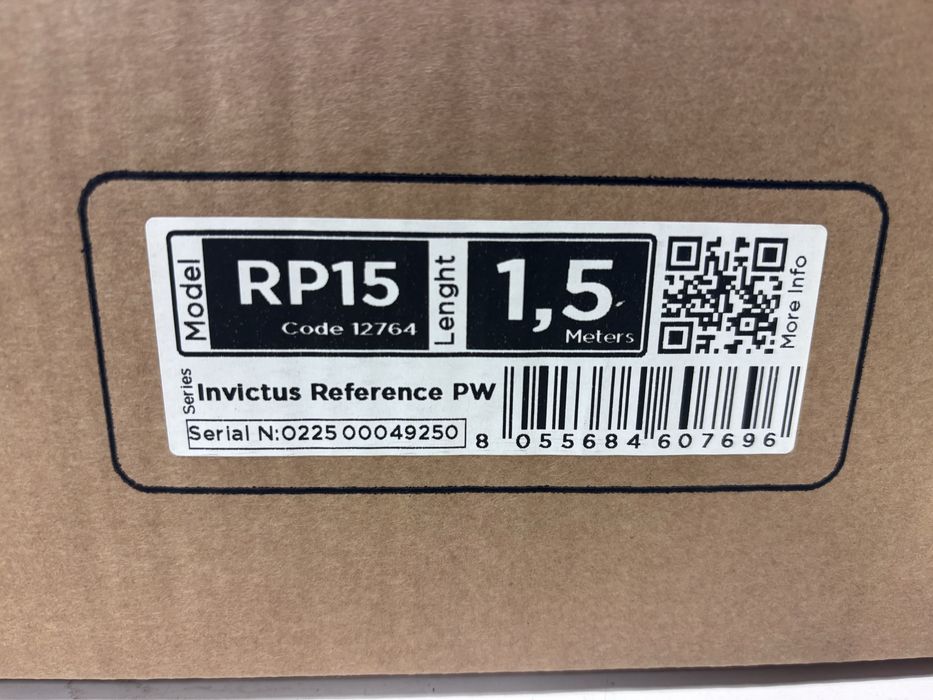 Ricable Invictus Reference 1,5m kabel zasilajacy