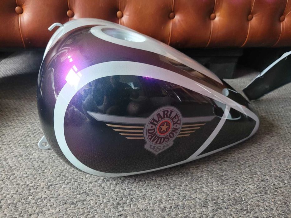 Harley Davidson Softail conjunto de latas depósito e guarda lamas