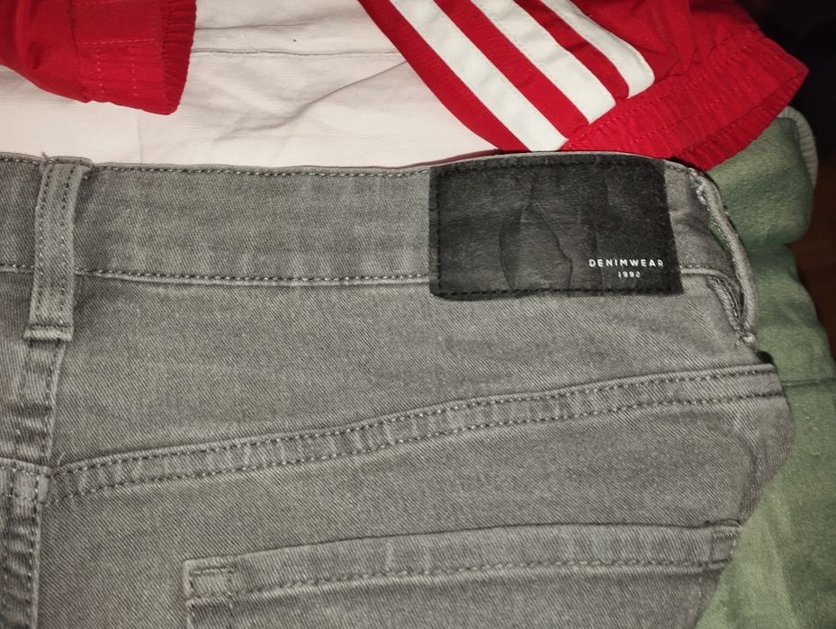 Calças Leftisman Cinzentas