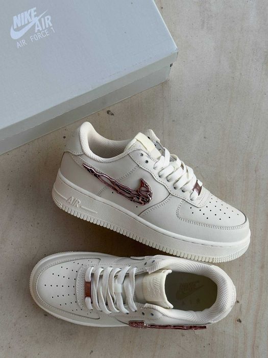 Женские кроссовки Nike Air Force 1 Low "Molten Metal Pink Swoosh"