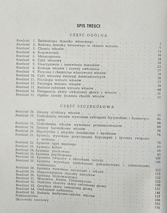 Medycyna Dermatologia Choroby włosów Wojciech Kostanecki *