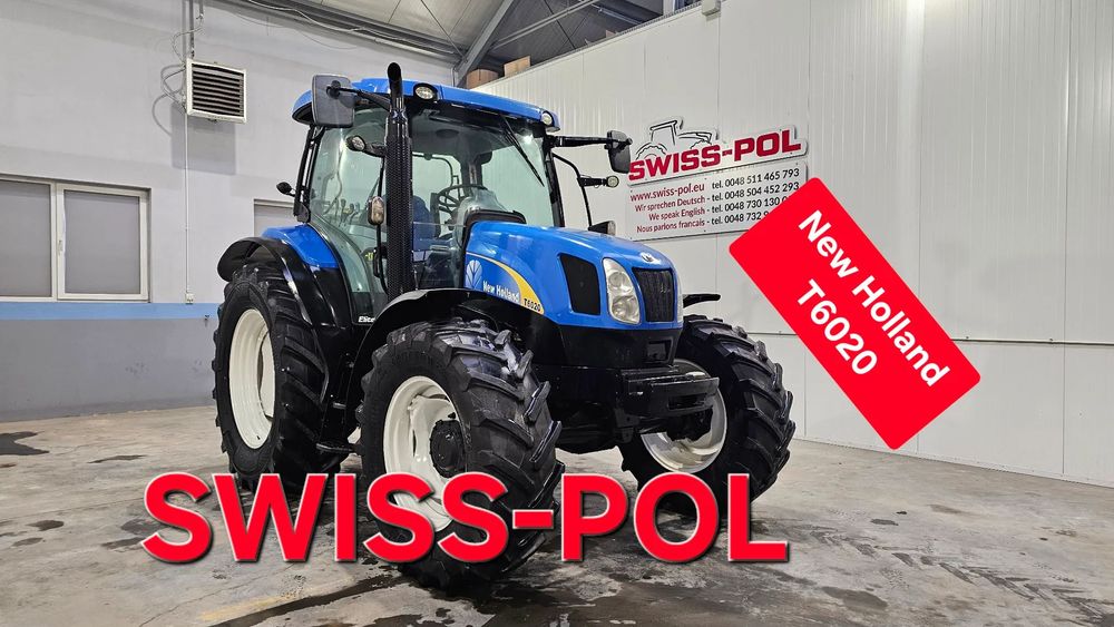 New Holland T 6020 Elite Klimatyzacja Transport Case Maxxum Mxu T6010, T6020, T6030, T6040, T6050, T6060 John 6420  Transport Massey Zetor Pronar Swiss-Pol