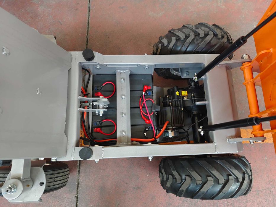 Mini Dumper elétrico XE500e - 1000W - caçamba basc. manual CARGA 500kg