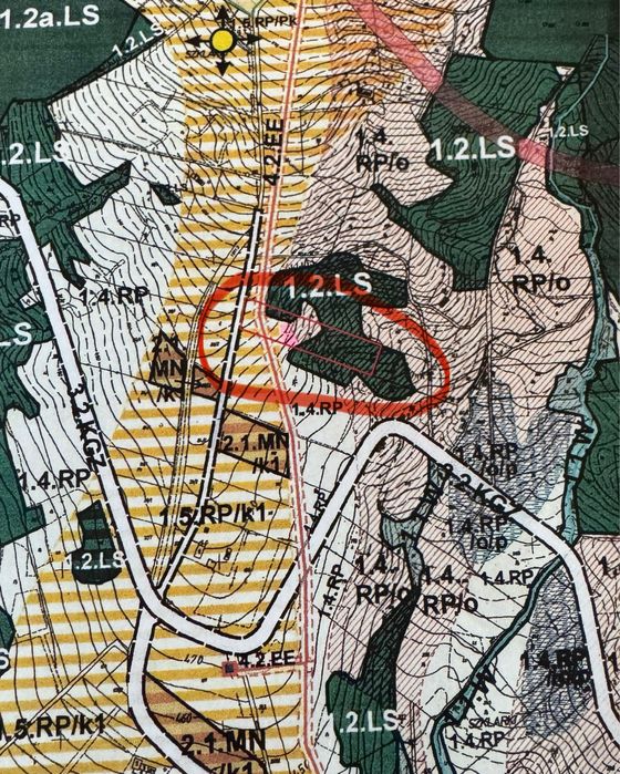 Działka rolno-leśna w Szymbarku