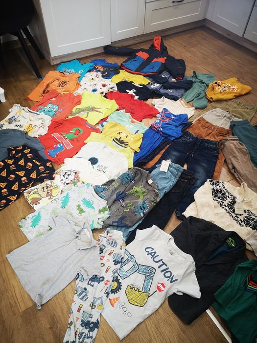 Mega paka zestaw komplet dla chłopca 122