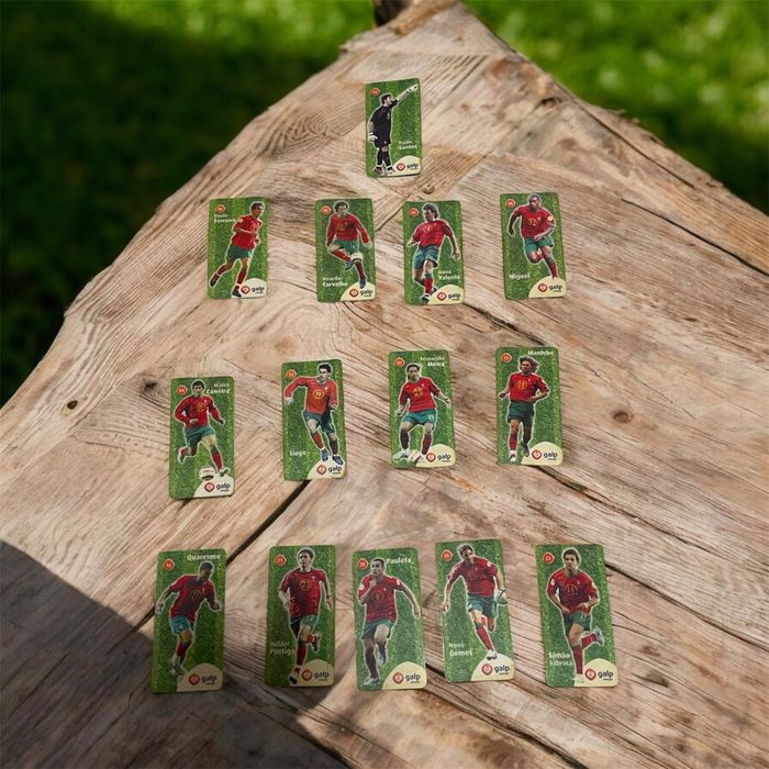 Cromos Galp Seleção Nacional 2004 – 14 Peças