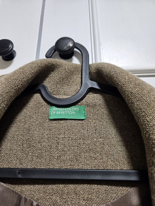 Casaco canadense castanho Benetton