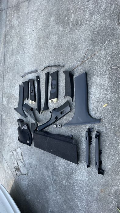 Material em preto / pack m BMW E46 Touring