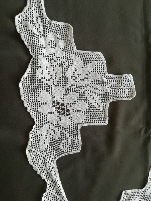 Renda para aplicar em toalha