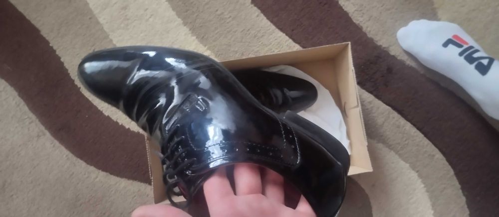 Buty Faber lakierki