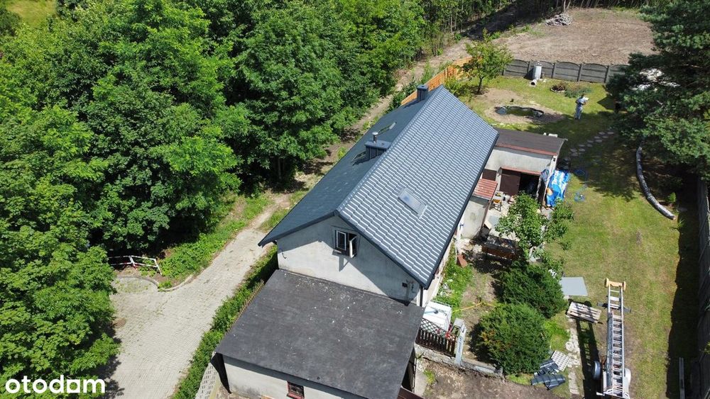 Dom z garażem i podjazdem  działka 925²