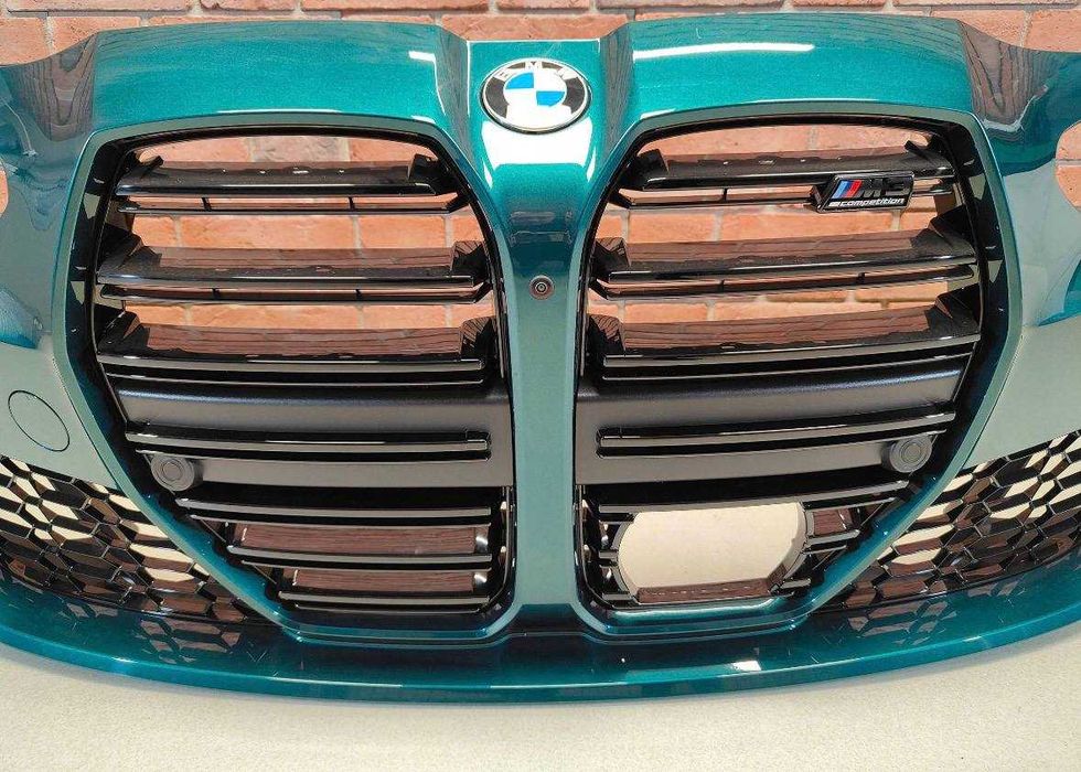 Бампер BMW M3 M4 G80 G82 G81 G83 Competition колір C4G передній бампер передний камера кронштейн проводка радар датчики комплектний M3 M4 Г81 Г82 Г83