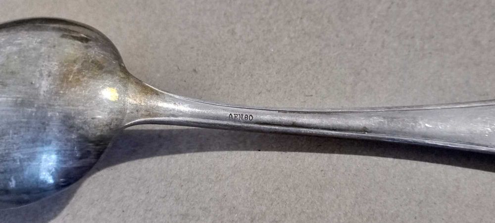 AEN 60 posrebrzane 2-łyżki 21cm