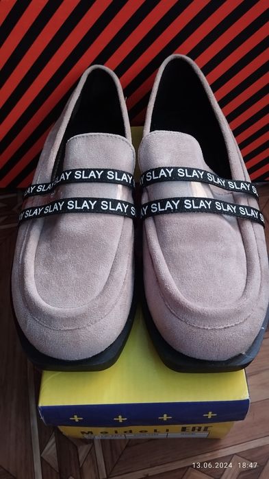 Черевики жіночі з еко замші