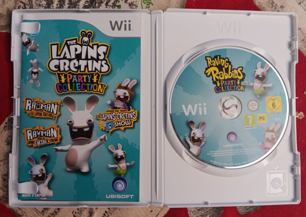 The Lapins Cretins Party Collection Nintendo Wii
