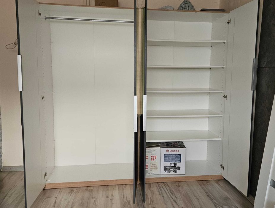 Szafa szara / dąb wotan