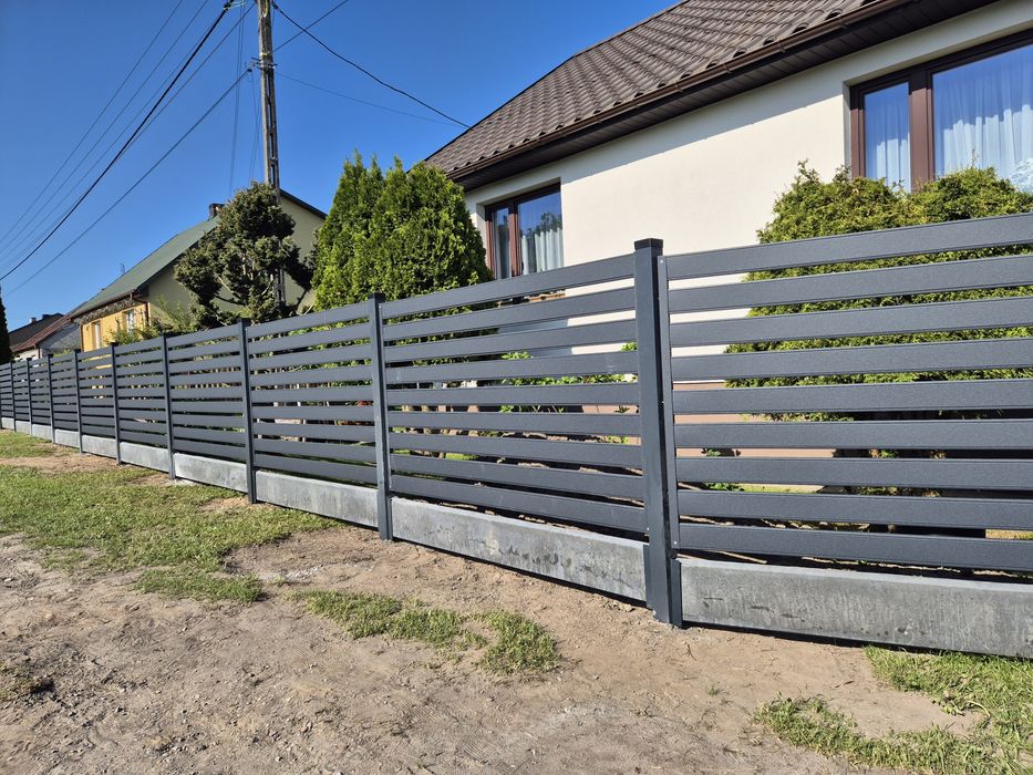 Ogrodzenie przęsło panelowe