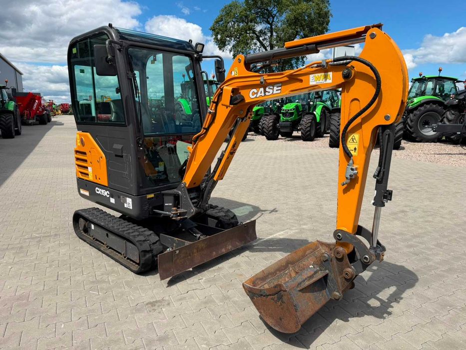 Minikoparka Case CX 19 C rok 2021 stan bdb. jak koparka Volvo, Cat