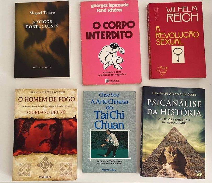 Wilhelm Reich; Georges Lapassade; Miguel Tamen, outros