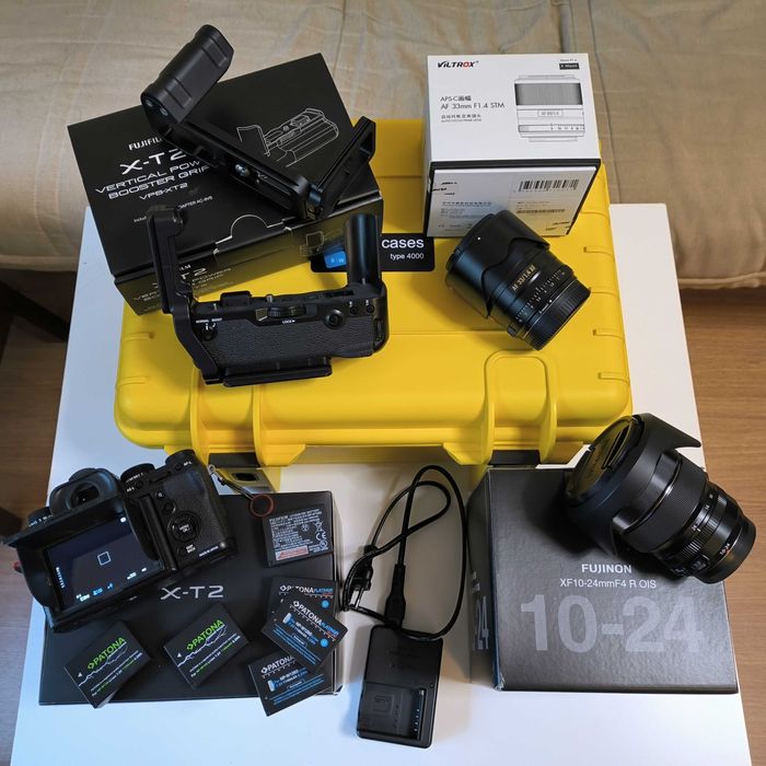 Fujifilm 10-24mm + Viltrox 33mm