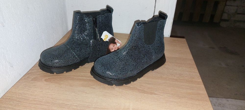 Memo Chelsea czarne 28 kozaki trzewiki