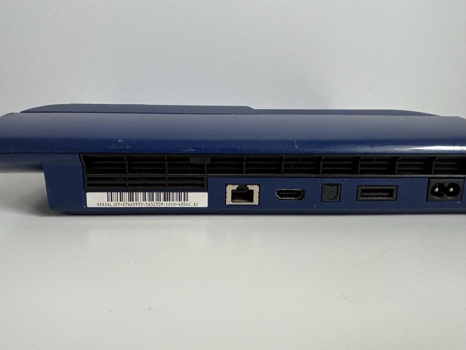 RZADKA Playstation 3 super slim 500GB Azurite Blue