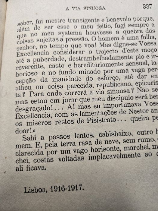 AQUILINO RIBEIRO A Via Sinuosa