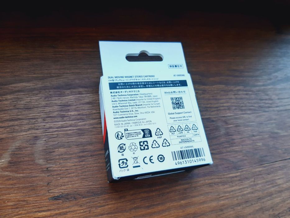 Картридж Audio-Technica AT-VM95ML Игла