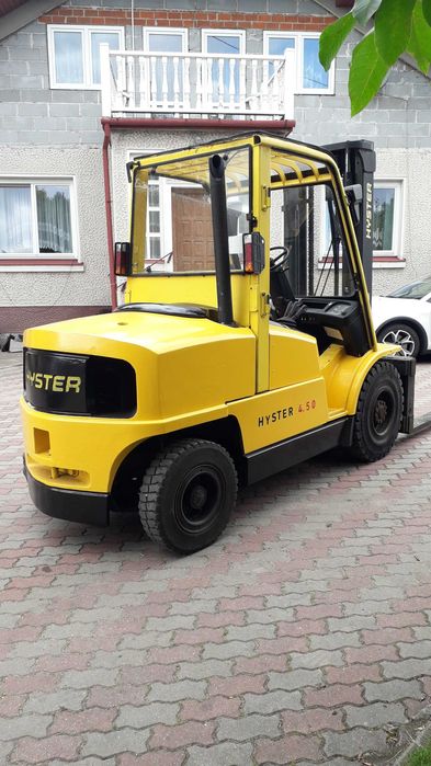HYSTER H4.50XM silnik perkins diesel 4,5t pozycjoner wozek widlowy