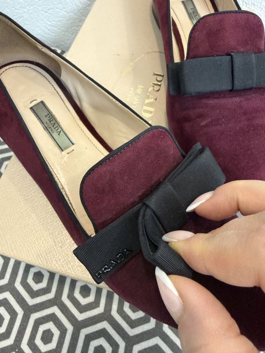 Туфлі лофери Прада Prada 38 р.