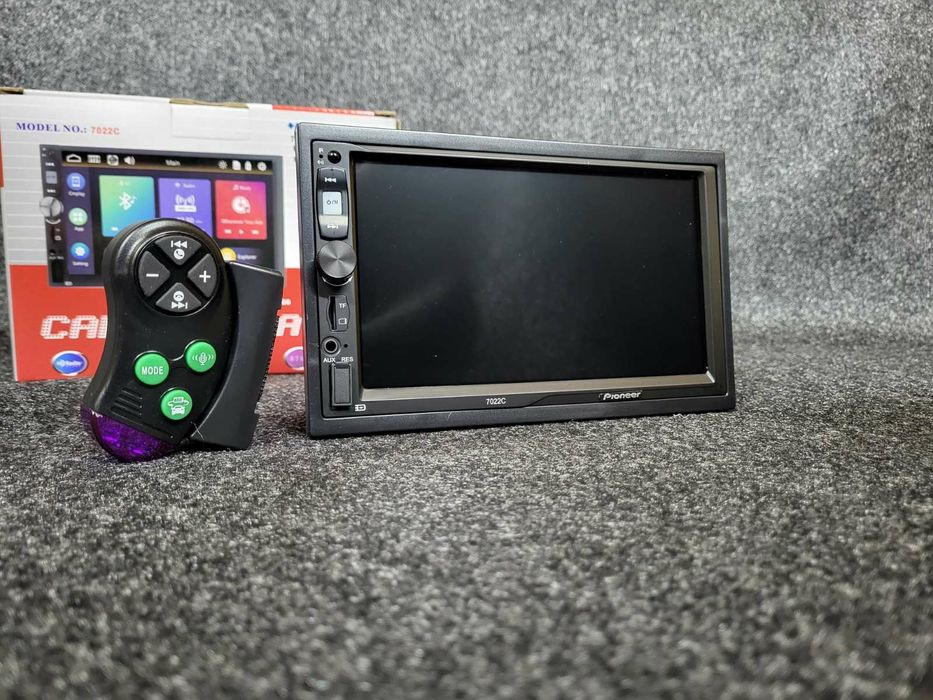 2DIN магнітола Pioneer 7022/Bluetooth/USB/пульт на руль