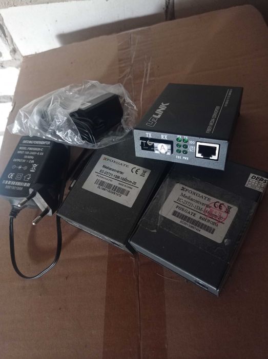 Медіаконвертер 1550 і 1310