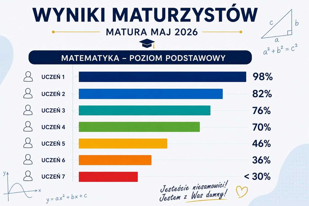 Matematyka - zajęcia prowadzone przez czynną nauczycielkę