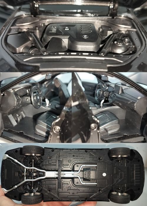 BMW 5 series 530LI модель 1:18 Black Mamba Металлическая