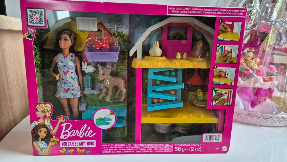 Lalka BARBIE Farma Wesołych Kurek