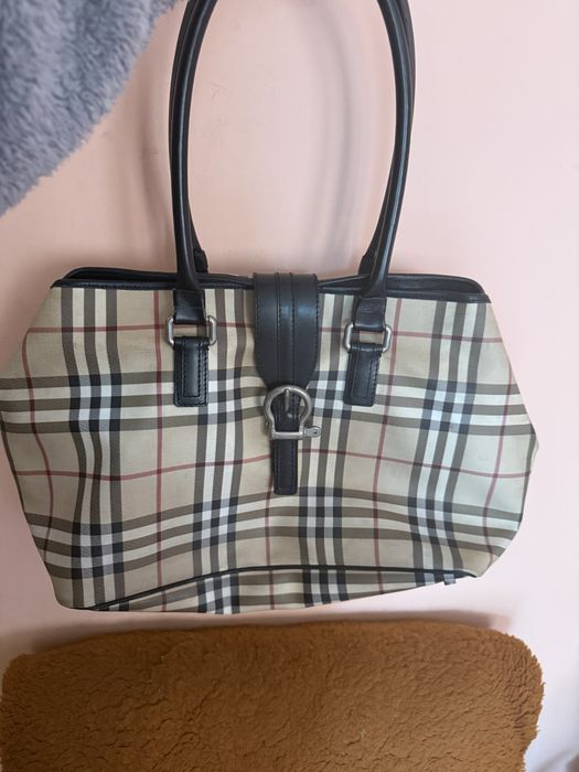 Oryginalna torebka burberry shopper